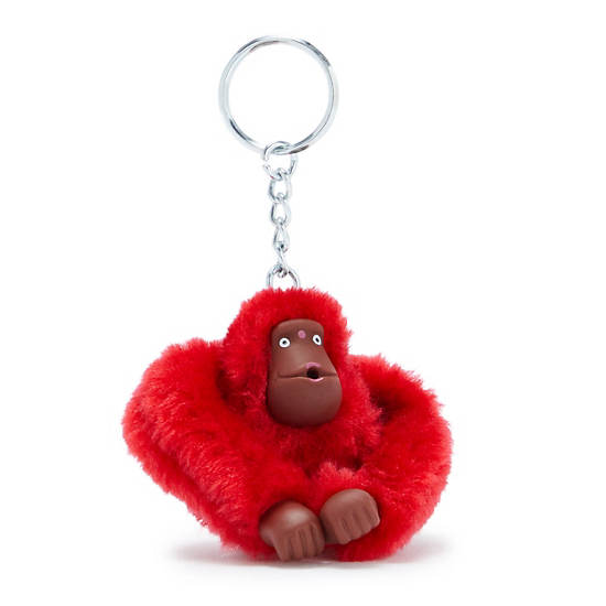 Kipling Sven Monkey Keychain Accessories Cherry Tonal | AU 2001NW